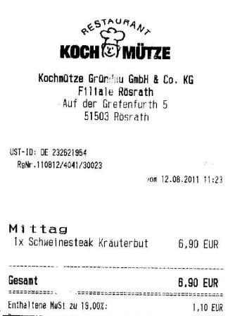 tbsf Höffner Kochmütze Restaurant